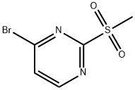 4-Bromo-2-(methylsulfonyl)pyrimidine Structure