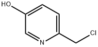 3-피리디놀,6-(클로로메틸)-(9CI) 구조식 이미지
