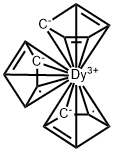 tricyclopentadienyldysprosium  Structure