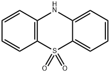 10H-phenothiazine 5,5-dioxide  Structure