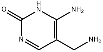 Cytosine, 5-(aminomethyl)- (6CI) Structure