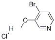 4-broMo-3-Methoxypyridine hydrochloride Structure