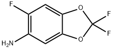 2,2,6-TRIFLUORO-1,3-BENZODIOXOL-5-AMINE Structure
