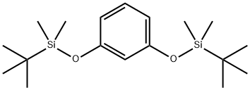 1,3-Bis[[(1,1-dimethylethyl)dimethylsilyl]oxy]-benzene Structure