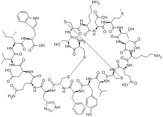 SARAFOTOXIN S6B 구조식 이미지