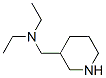 N,N-diethyl-N-(piperidin-3-ylmethyl)amine Structure