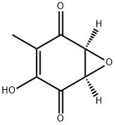 (1R,6S)-3-HYDROXY-4-METHYL-7-OXABICYCLO[4.1.0]HEPT-3-ENE-2,5-DIONE 구조식 이미지