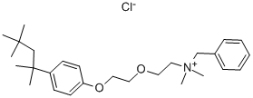 Benzethonium chloride Structure