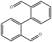 비페닐-2,2'-디카복스알데하이드 구조식 이미지