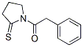 2-Pyrrolidinethione,  1-(phenylacetyl)-  (9CI) Structure