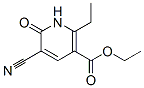 ethyl 5-cyano-2-ethyl-1,6-dihydro-6-oxo-3-pyridinecarboxylate Structure