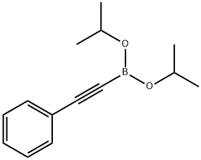 2-페닐아세틸렌-1-보론산디이소프로필에스테르 구조식 이미지