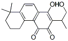 1-Hydroxy-2-(2-hydroxy-1-methylethyl)-8,8-dimethyl-5,6,7,8-tetrahydrophenanthrene-3,4-dione Structure