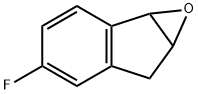 6H-Indeno[1,2-b]oxirene,  4-fluoro-1a,6a-dihydro- 구조식 이미지