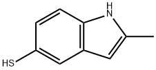 2-Methyl-1H-indole-5-thiol 구조식 이미지