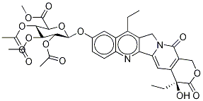 SN-38 Tri-O-acetyl-β-D-glucuronic Acid Methyl Ester Structure