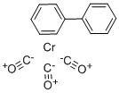 Biphenylchromium tricarbonyl Structure