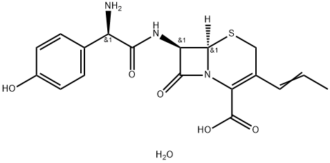 Cefprozil hydrate 구조식 이미지