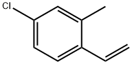 Benzene, 4-chloro-1-ethenyl-2-methyl- Structure