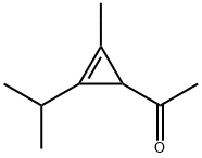 Ethanone, 1-[2-methyl-3-(1-methylethyl)-2-cyclopropen-1-yl]- (9CI) 구조식 이미지