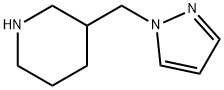 3-Pyrazol-1-ylmethyl-piperidine 구조식 이미지