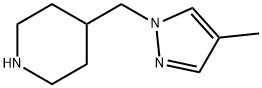 4-[(4-methyl-1H-pyrazol-1-yl)methyl]piperidine(SALTDATA: 2HCl) 구조식 이미지