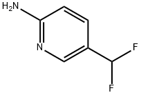 5-(디플루오로메틸)피리딘-2-아민 구조식 이미지