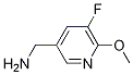 C-(5-플루오로-6-메톡시-피리딘-3-일)-메틸라민 구조식 이미지