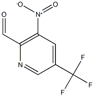 3-Nitro-5-(trifluoromethyl)picolinaldehyde Structure