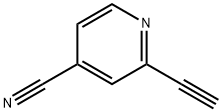 2-Ethynyl-isonicotinonitrile Structure