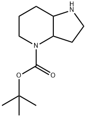 tert-butyl hexahydro-1H-pyrrolo[3,2-b]pyridine-4(2H)-carboxylate 구조식 이미지