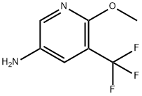 2-methoxy-3-(trifluoromethyl)pyridine 구조식 이미지