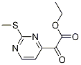 2-(Methylthio)-alpha-oxo-4-pyrimidineacetic acid ethyl ester 구조식 이미지