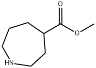 1H-Azepine-4-carboxylic acid, hexahydro-, methyl ester Structure
