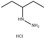 Pentan-3-ylhydrazine dihydrochloride 구조식 이미지