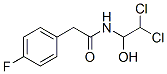 N-(2,2-Dichloro-1-hydroxyethyl)-4-fluorobenzeneacetamide Structure