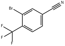 3-Bromo-4-trifluoromethylbenzonitrile Structure