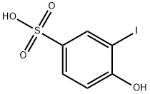 4-HYDROXY-3-IODOBENZENESUFONIC ACID, SODIUM SALT Structure