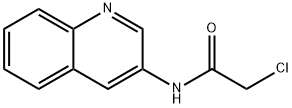 2-Chloro-N-quinolin-3-yl-acetaMide, 98+% Structure