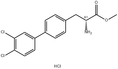 2-Amino-3-(3'',4''-Dichlorobiphenyl-4-Yl)Propanoate Structure