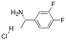 (S)-1-(3,4-DIFLUOROPHENYL)ETHANAMINE-HCl Structure