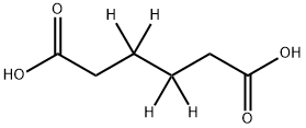 HEXANEDIOIC-3,3,4,4-D4산성 구조식 이미지