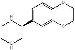 (S)-2-(2,3-dihydrobenzo[b][1,4]dioxin-6-yl)piperazine Structure