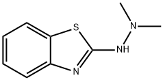 2(3H)-Benzothiazolone,dimethylhydrazone(9CI) Structure