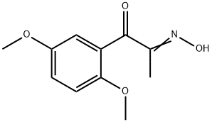 1-(2,5-Dimethoxyphenyl)-2-oximino-1-propanone 구조식 이미지