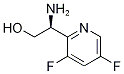 (S)-2-Amino-2-(3,5-difluoropyridin-2-yl)ethanol 구조식 이미지