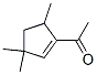 Ethanone, 1-(3,3,5-trimethyl-1-cyclopenten-1-yl)- (9CI) Structure