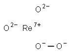 rhenium dioxide peroxide  Structure