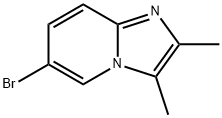 6-BROMO-2,3-DIMETHYLIMIDAZO[1,2-A]PYRIDINE Structure