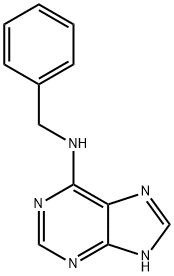 6-бензиламинопурин структурированное изображение
